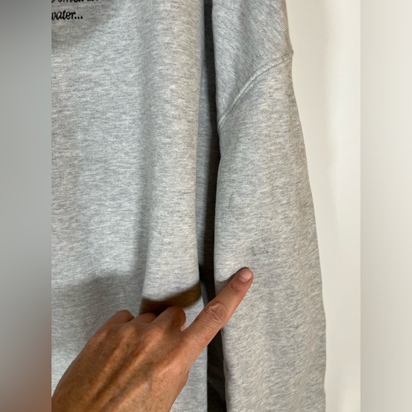 PHYPS Dept. dalmation puppy grey heavyweight streetwear skater hoodie XL - Picture 9 of 11